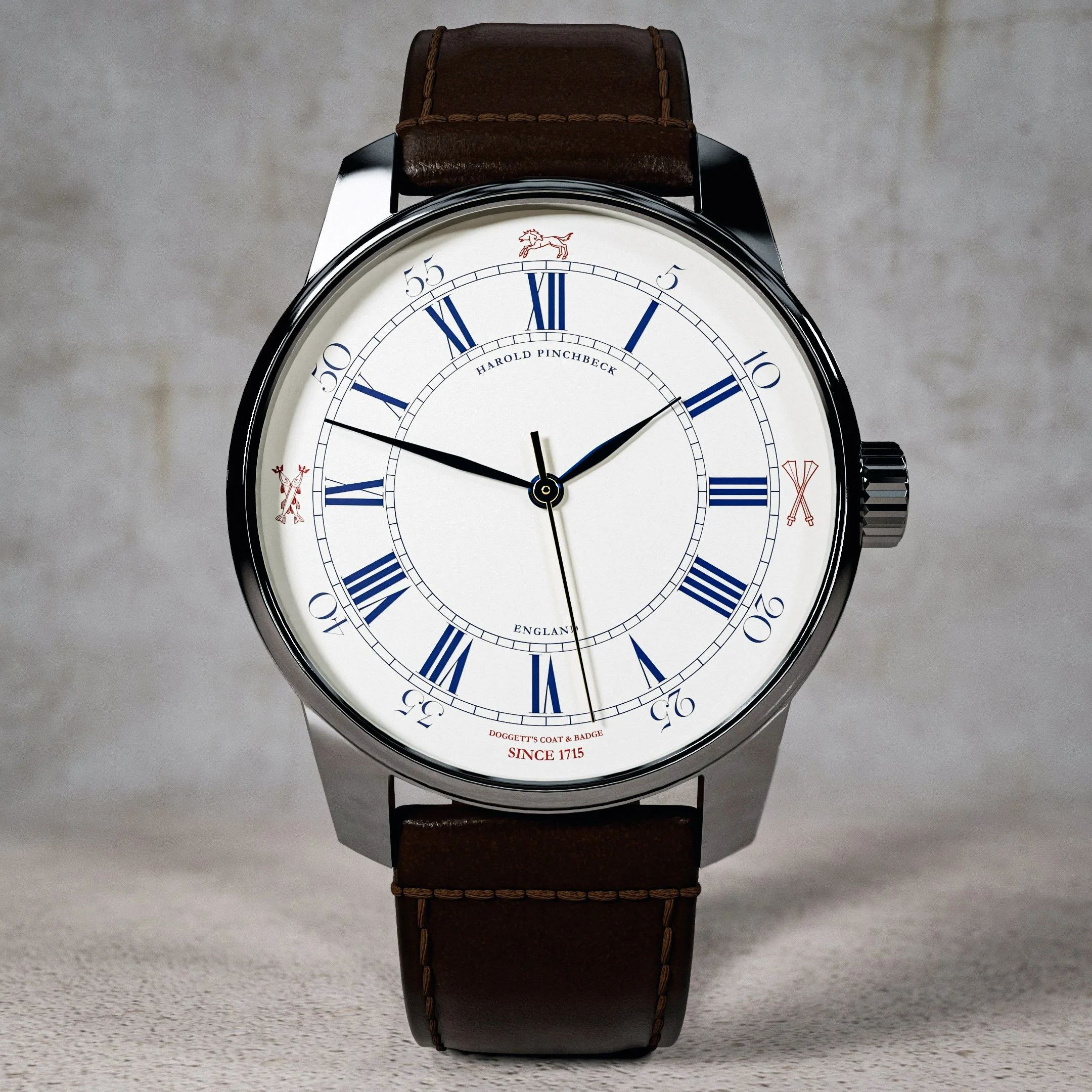 The Lambeth Reach - handmade British watch - Historical Doggets